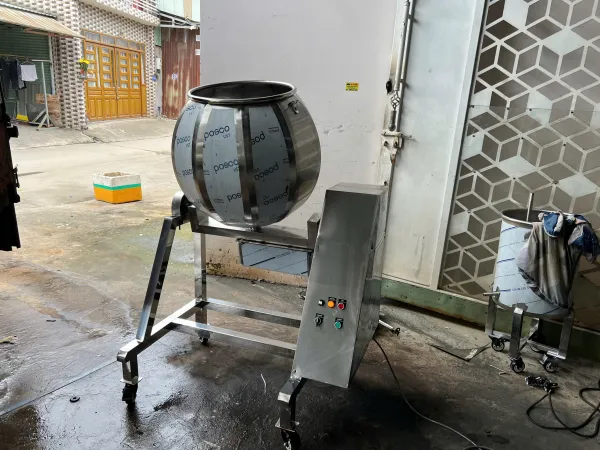 Máy Trộn Hình Lu – Giải Pháp Trộn Nguyên Liệu Đồng Đều - Hình 2